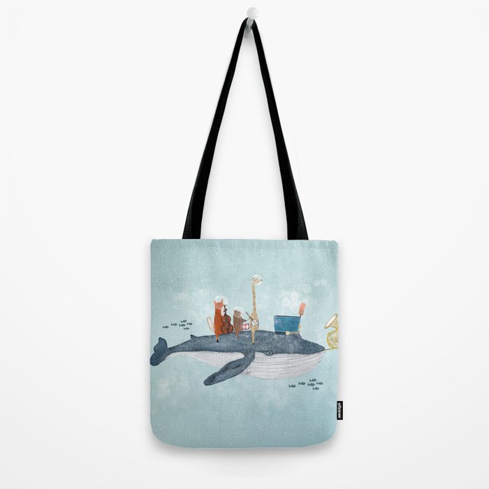 whale song Tote Bag Gallery Image 2