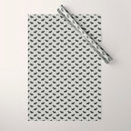 Scottish Terrier | Black Scottie Dog Silhouette Wrapping Paper Gallery Image 1
