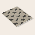 Scottish Terrier | Black Scottie Dog Silhouette Notebook Gallery Image 2