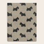 Scottish Terrier | Black Scottie Dog Silhouette Notebook Gallery Image 4