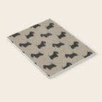 Scottish Terrier | Black Scottie Dog Silhouette Notebook Gallery Image 3