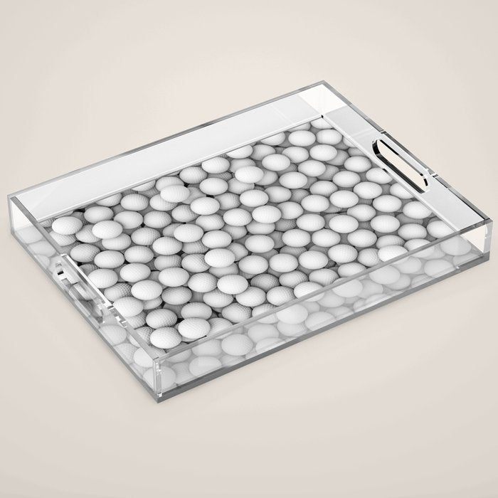 Golf balls Acrylic Tray Gallery Image 1
