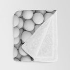 Golf balls Throw Blanket Gallery Image 3