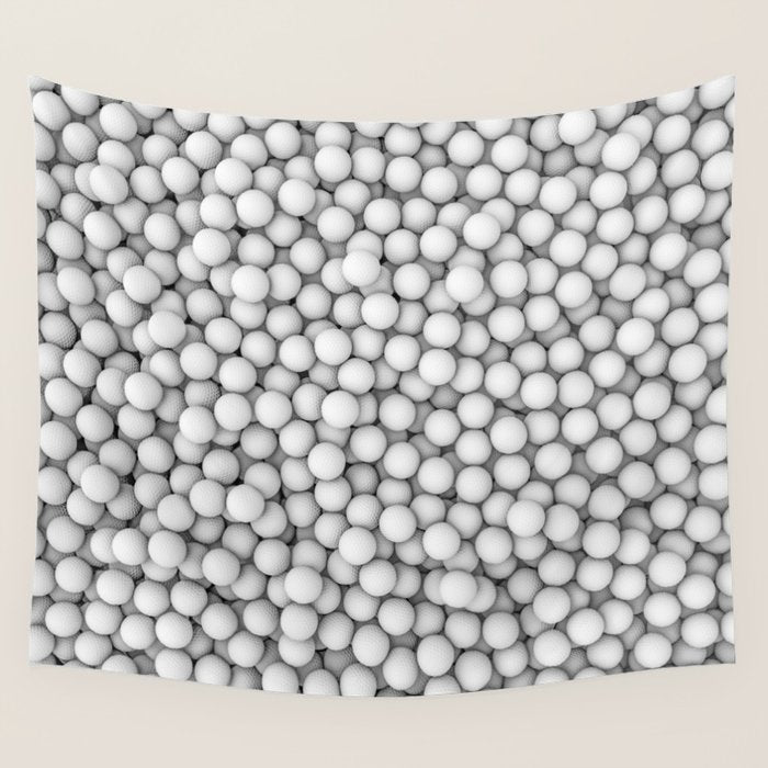 Golf balls Wall Tapestry Gallery Image 4