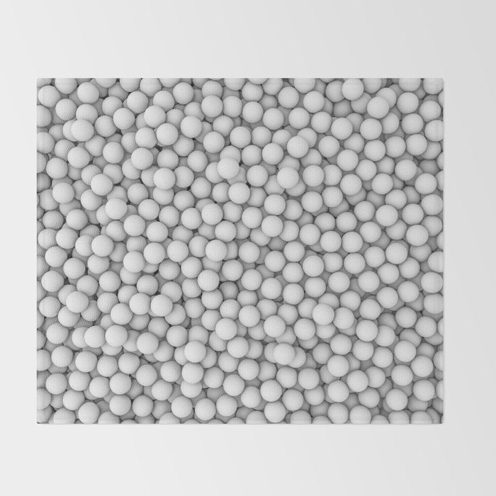 Golf balls Throw Blanket Gallery Image 2
