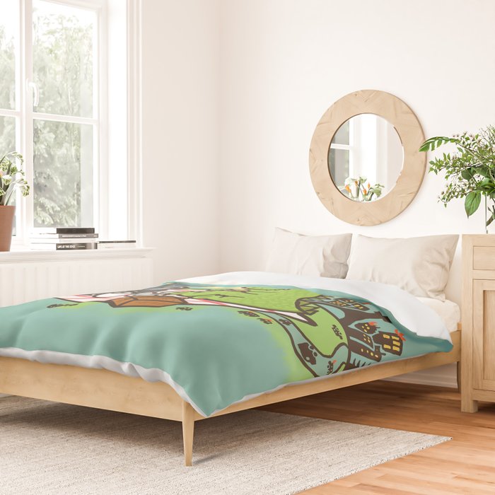 Let's have a break Duvet Cover Gallery Image 2