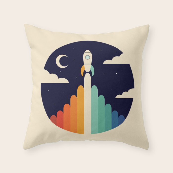 Up Throw Pillow Gallery Image 1