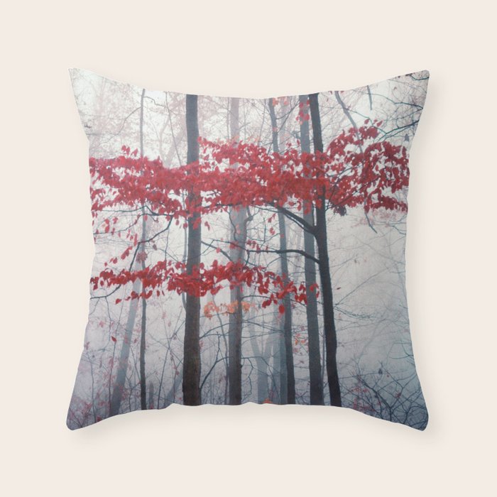 Woodland Fantasy Throw Pillow Gallery Image 1