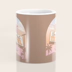 TIME HEALS - Mocha Mousse - Inspired by PANTONE 17 1230 Mocha Mousse Coffee Mug Gallery Image 4