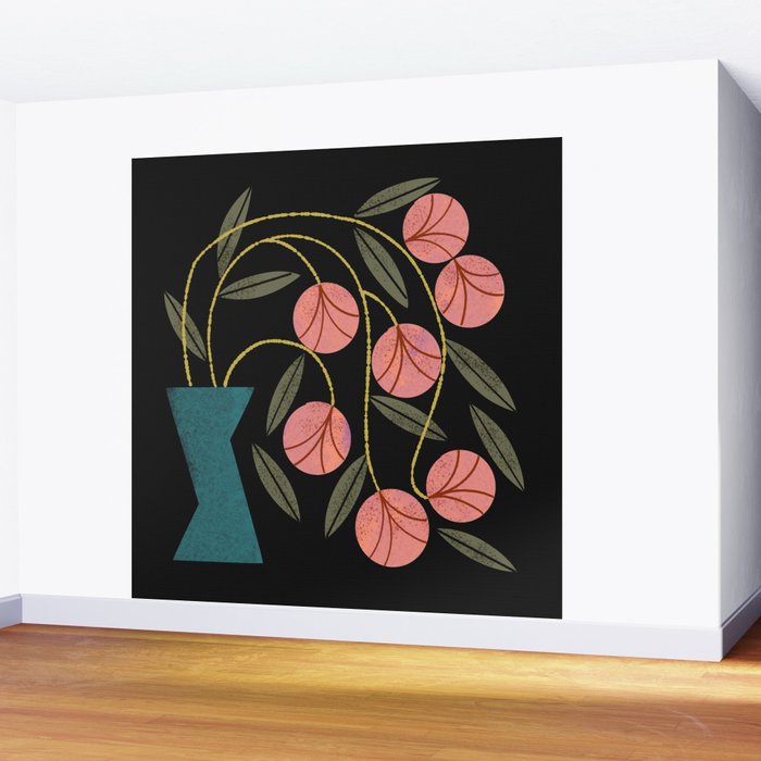 Long Stems Wall Mural Gallery Image 2