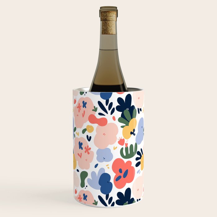 Abstract organic nature art pattern Wine Chiller Gallery Image 3