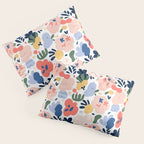 Abstract organic nature art pattern Pillow Sham Gallery Image 3