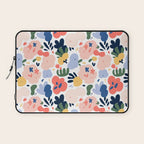 Abstract organic nature art pattern Laptop Sleeve Gallery Image 1