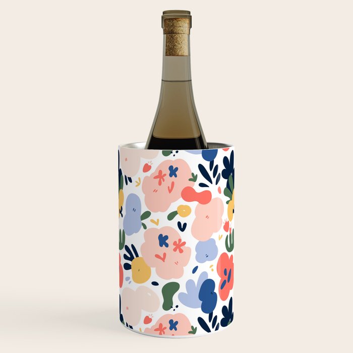Abstract organic nature art pattern Wine Chiller Gallery Image 2
