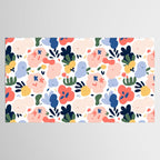 Abstract organic nature art pattern Tablecloth Gallery Image 2