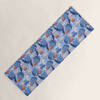 Frog in a pond pattern Yoga Mat Gallery Image 1
