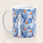 Frog in a pond pattern Coffee Mug Gallery Image 3