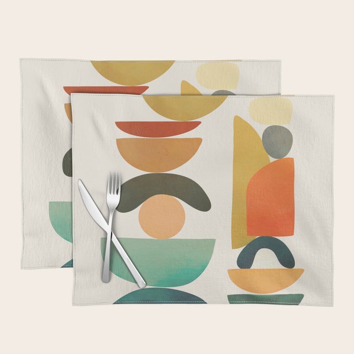 Modern Abstract Art 72 Placemat Gallery Image 1