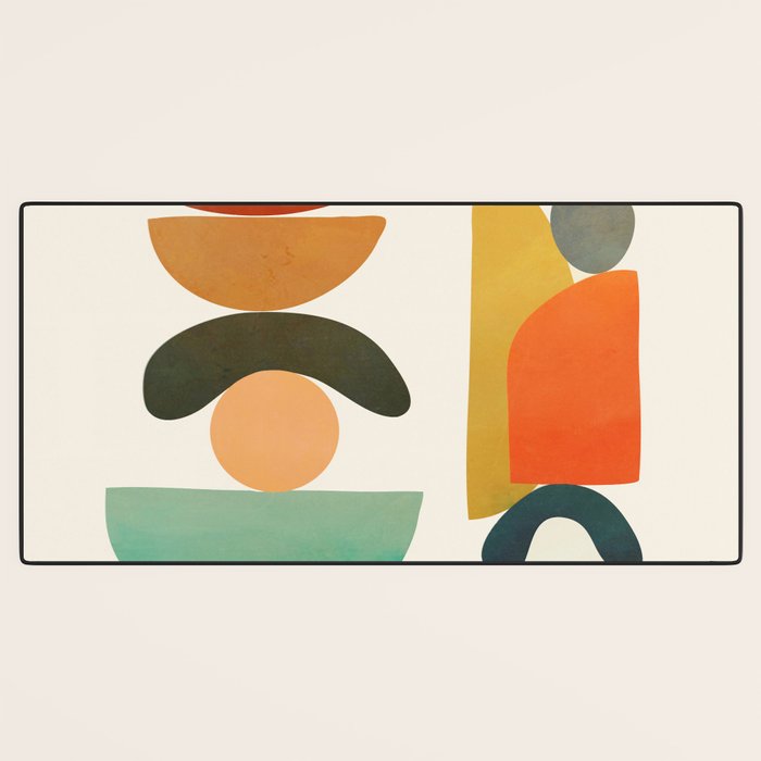 Modern Abstract Art 72 Desk Mat Gallery Image 3