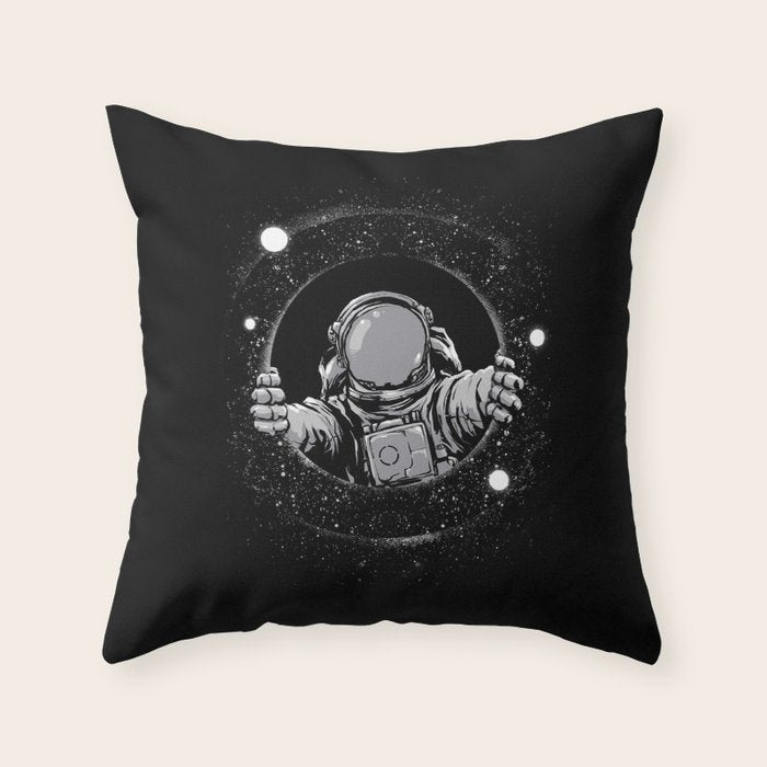 Black Hole Throw Pillow Gallery Image 6