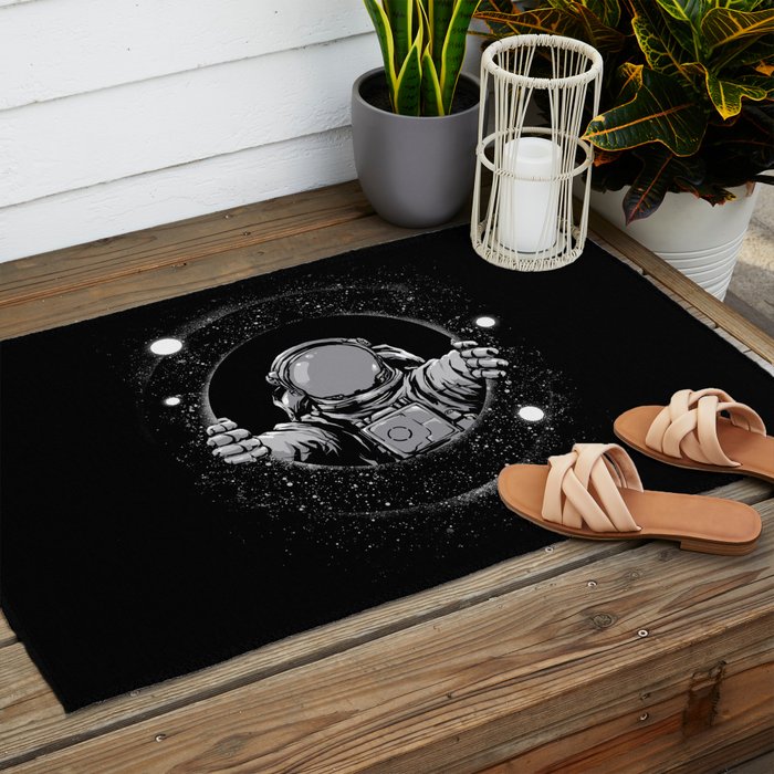 Black Hole Outdoor Rug Gallery Image 2
