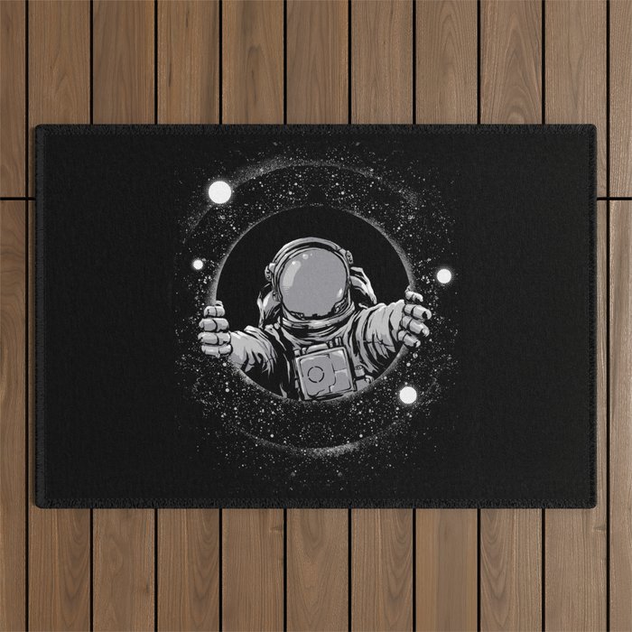 Black Hole Outdoor Rug Gallery Image 1