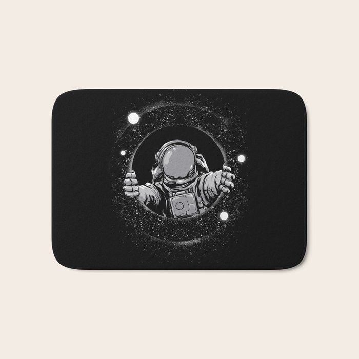 Black Hole Bath Mat Gallery Image 1