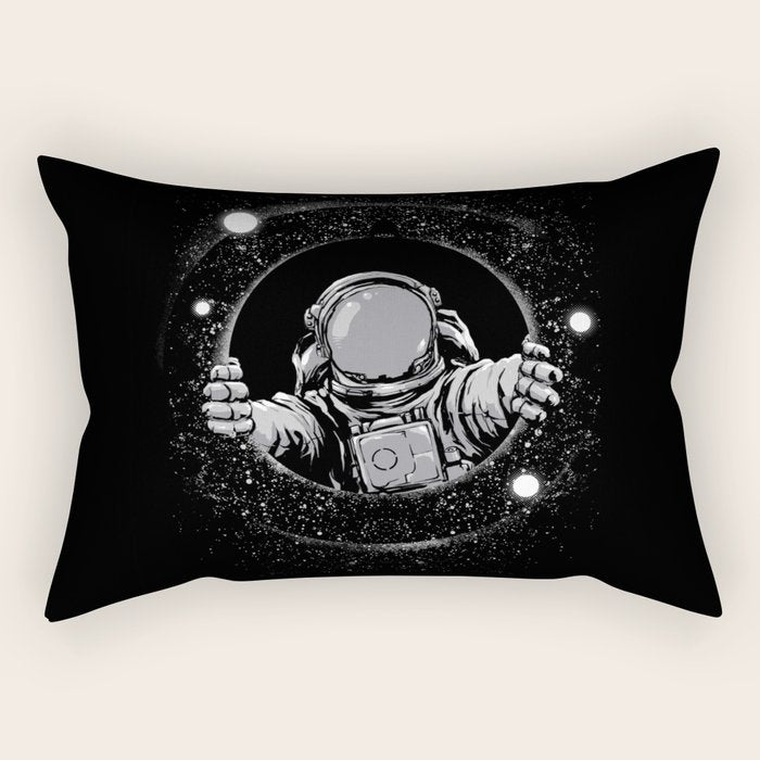 Black Hole Rectangular Pillow Gallery Image 2