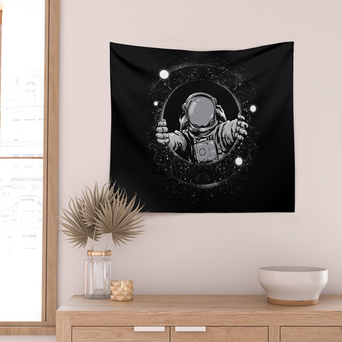 Black Hole Wall Tapestry Gallery Image 2
