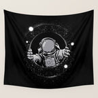 Black Hole Wall Tapestry Gallery Image 4