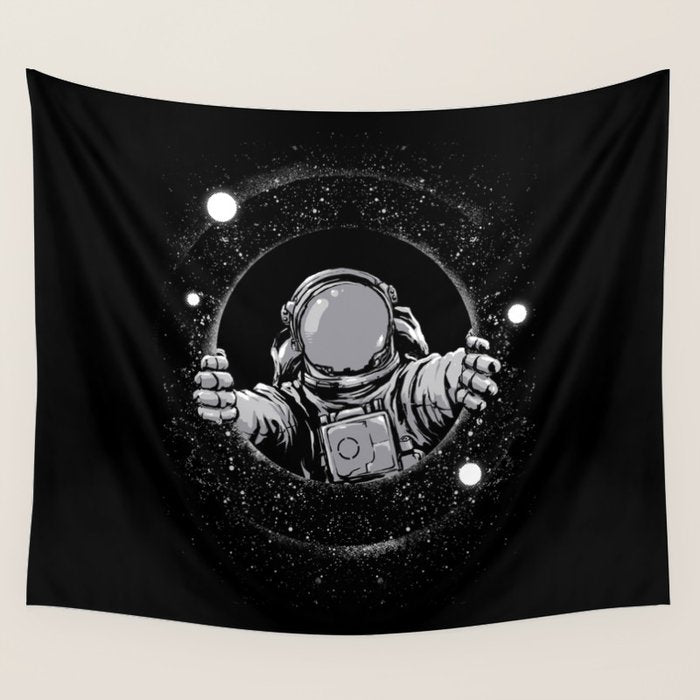 Black Hole Wall Tapestry Gallery Image 4