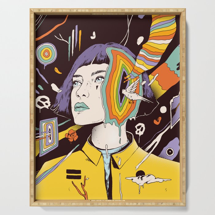 The Overthinker Serving Tray Gallery Image 1