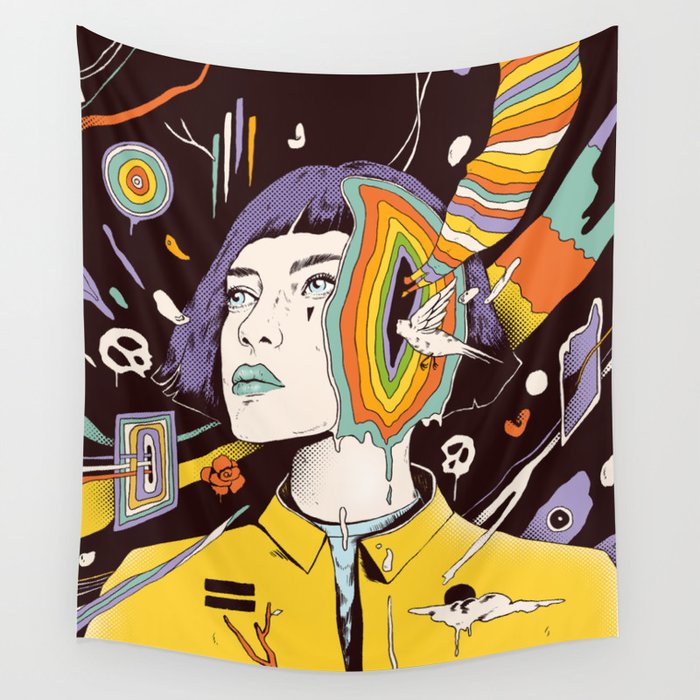 The Overthinker Wall Tapestry Gallery Image 1