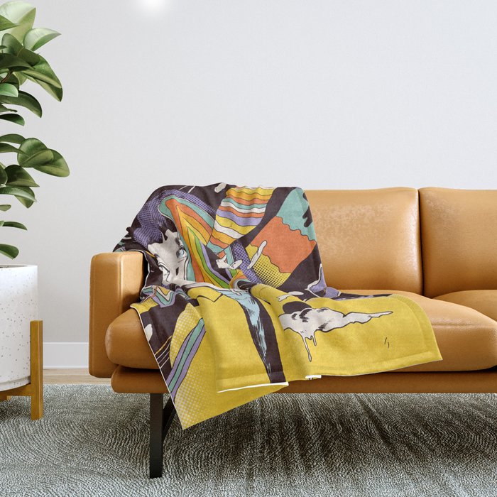 The Overthinker Throw Blanket Gallery Image 1
