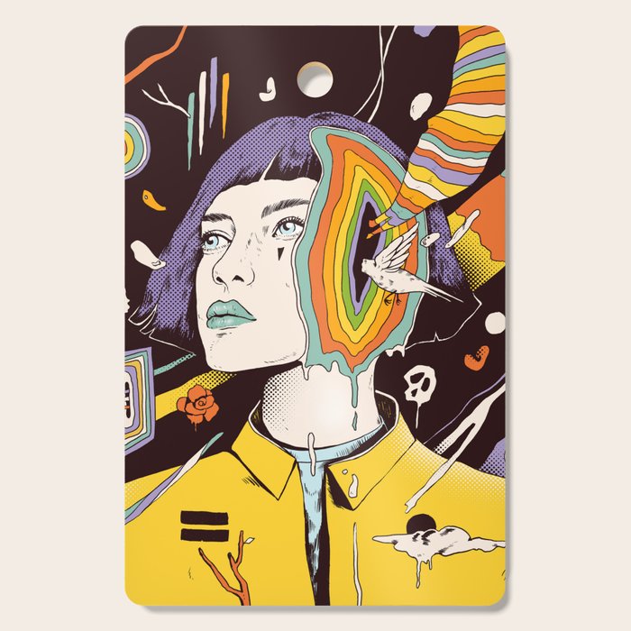 The Overthinker Cutting Board Gallery Image 1