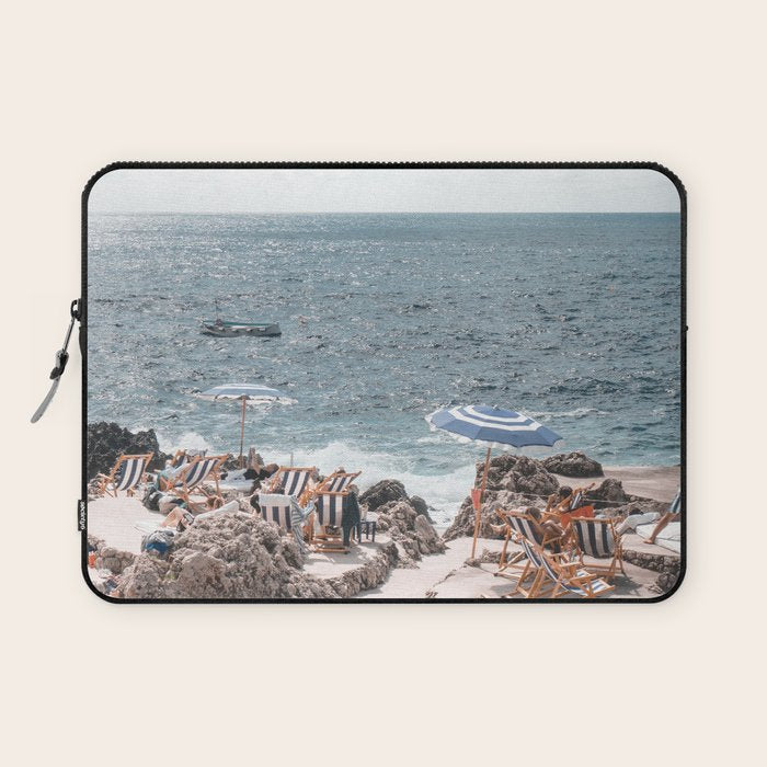 La Fontelina Beach Club, Capri Italy Laptop Sleeve