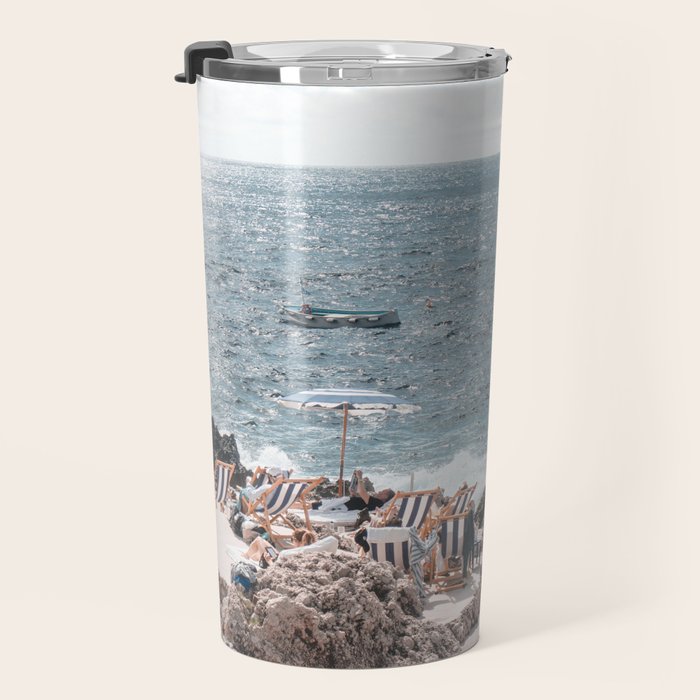 La Fontelina Beach Club, Capri Italy Travel Mug Gallery Image 3