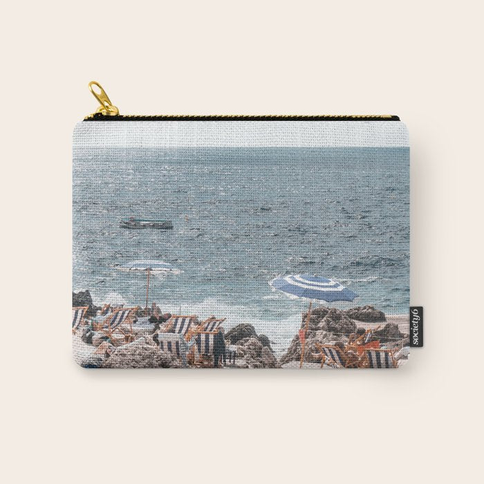 La Fontelina Beach Club, Capri Italy Carry All Pouch Gallery Image 1