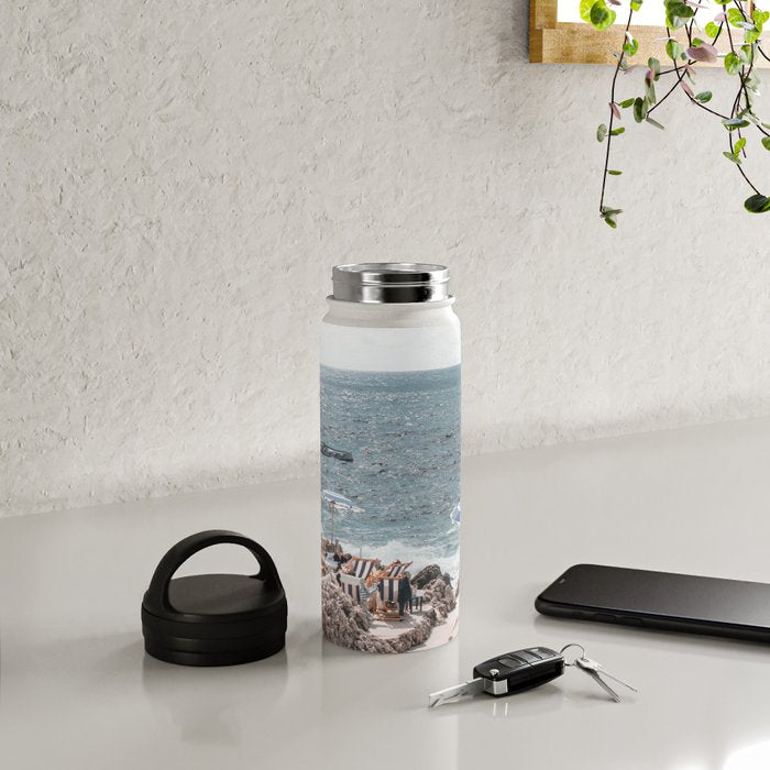 La Fontelina Beach Club, Capri Italy Water Bottle Gallery Image 4