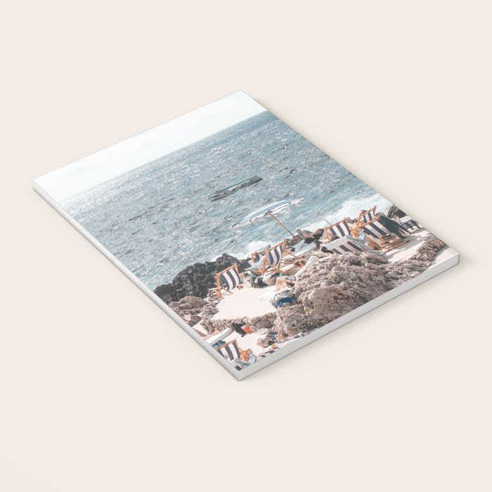 La Fontelina Beach Club, Capri Italy Notebook Gallery Image 3