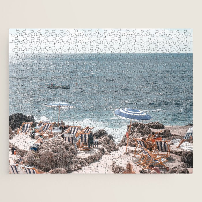 La Fontelina Beach Club, Capri Italy Jigsaw Puzzle Gallery Image 1