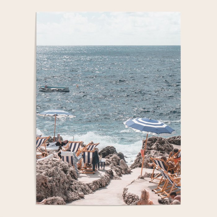 La Fontelina Beach Club, Capri Italy Poster Gallery Image 4