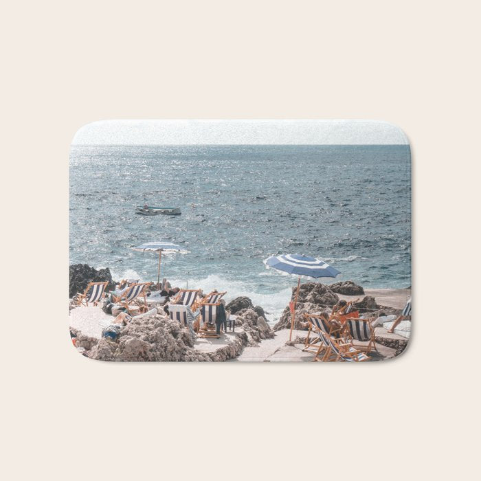 La Fontelina Beach Club, Capri Italy Bath Mat Gallery Image 1