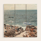 La Fontelina Beach Club, Capri Italy Wood Wall Art Gallery Image 1