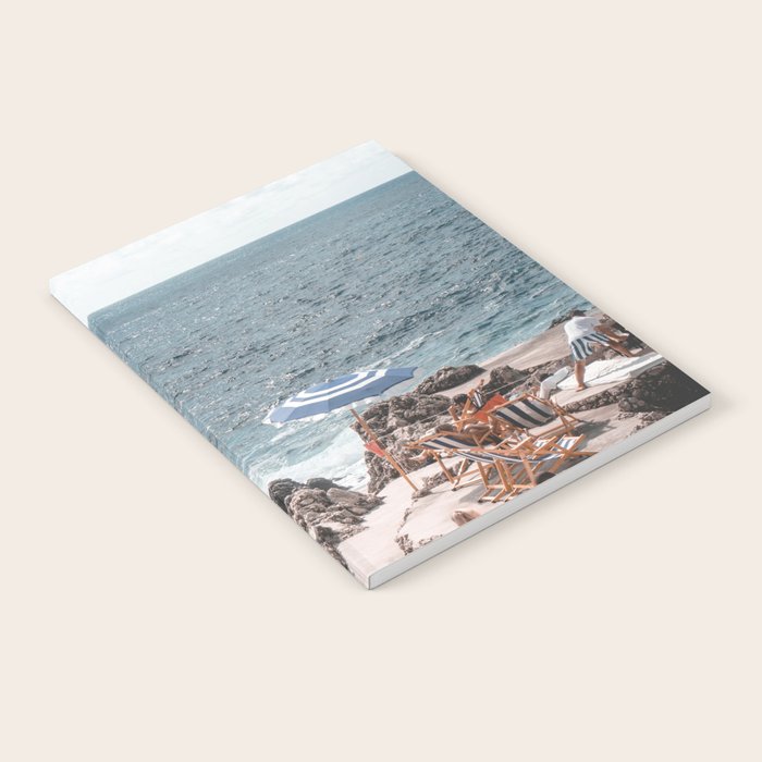 La Fontelina Beach Club, Capri Italy Notebook Gallery Image 1