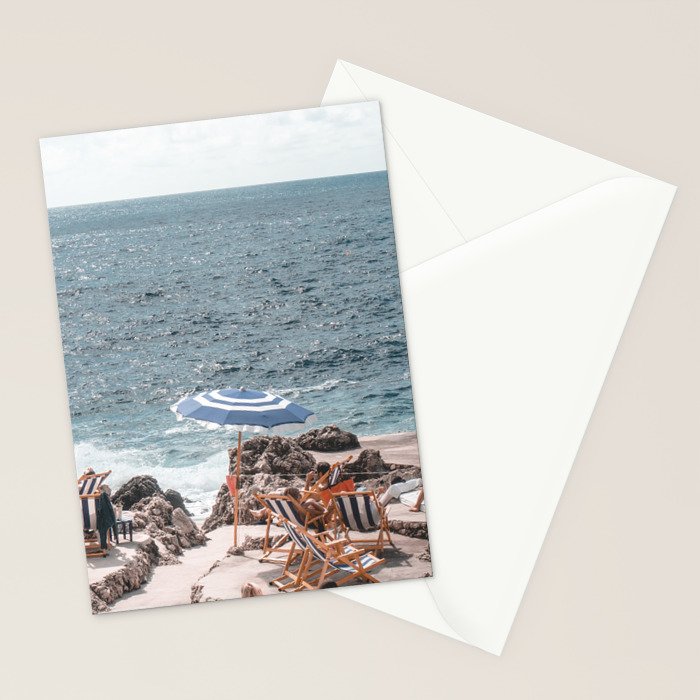 La Fontelina Beach Club, Capri Italy Stationery Card Gallery Image 2