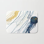 Metallic Jellyfish II Bath Mat Gallery Image 1