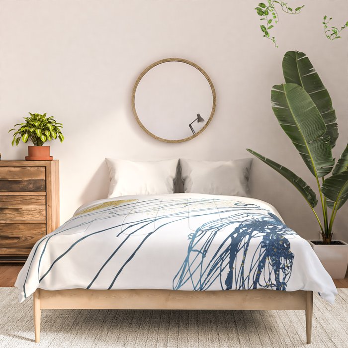 Metallic Jellyfish II Comforter Gallery Image 3