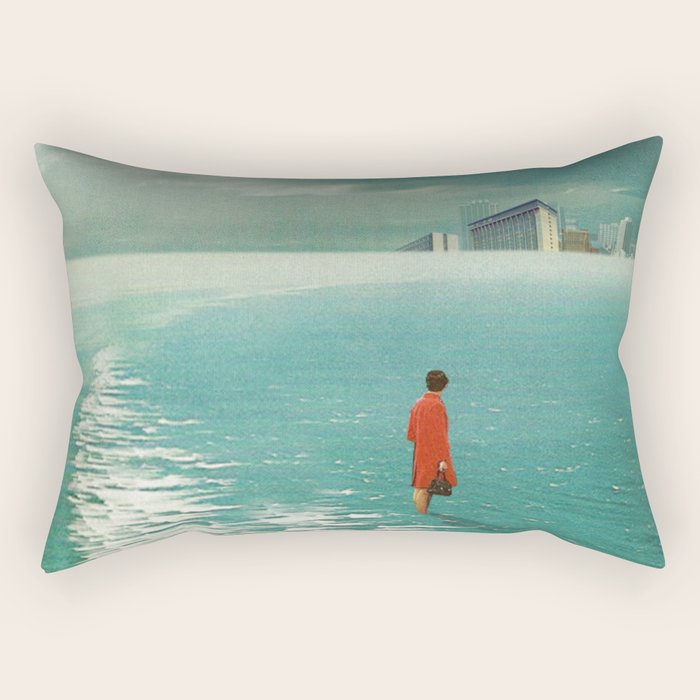 Waiting For The Cities To Fade Out Rectangular Pillow Gallery Image 1