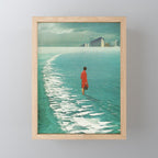 Waiting For The Cities To Fade Out Mini Art Print Gallery Image 1